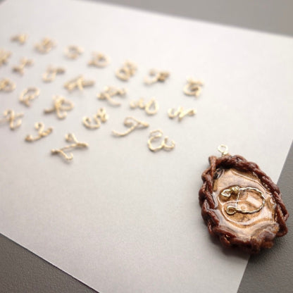 Crochet Woven Pendant - 5610 LUNATIC