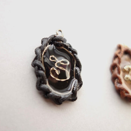 Crochet Woven Pendant - 5610 LUNATIC