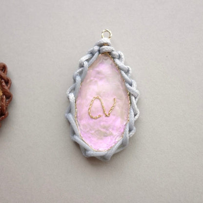 Crochet Woven Pendant - 5610 LUNATIC