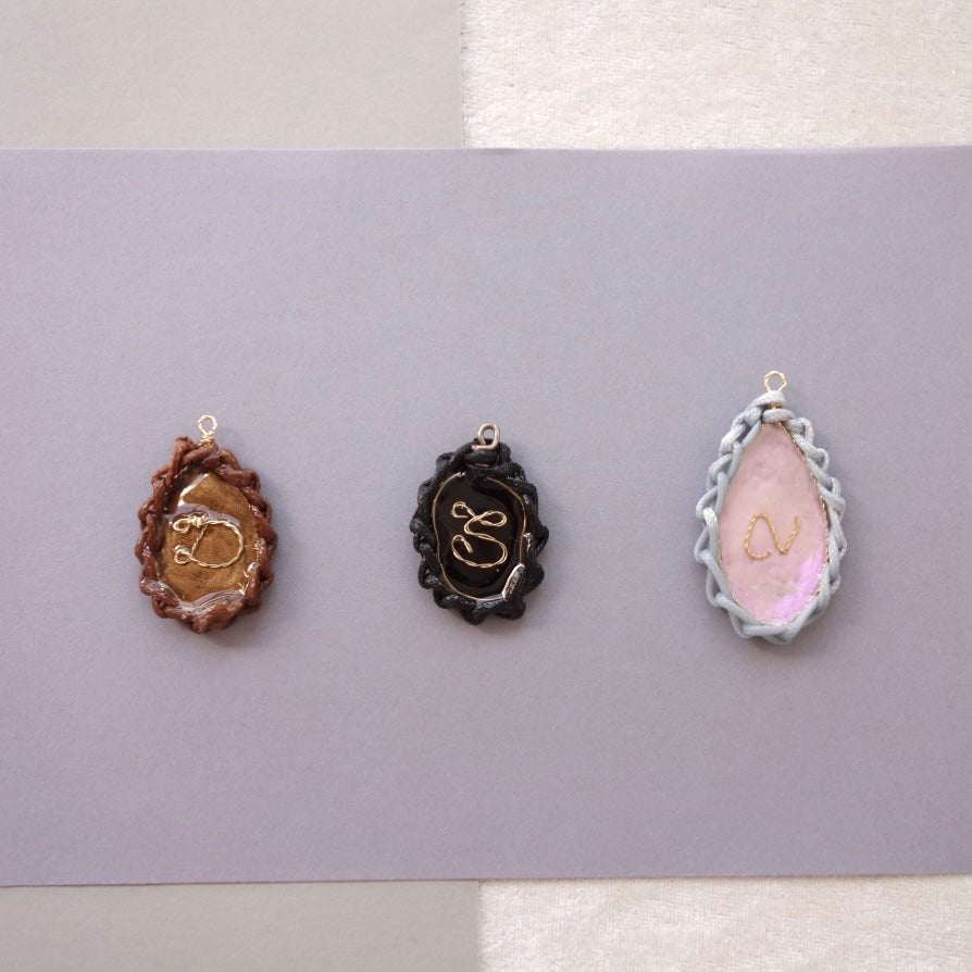 Crochet Woven Pendant - 5610 LUNATIC