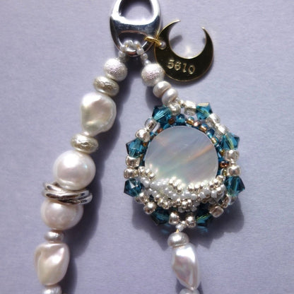 Lunara Phone Charm with Mabe Pearl - 5610 LUNATIC