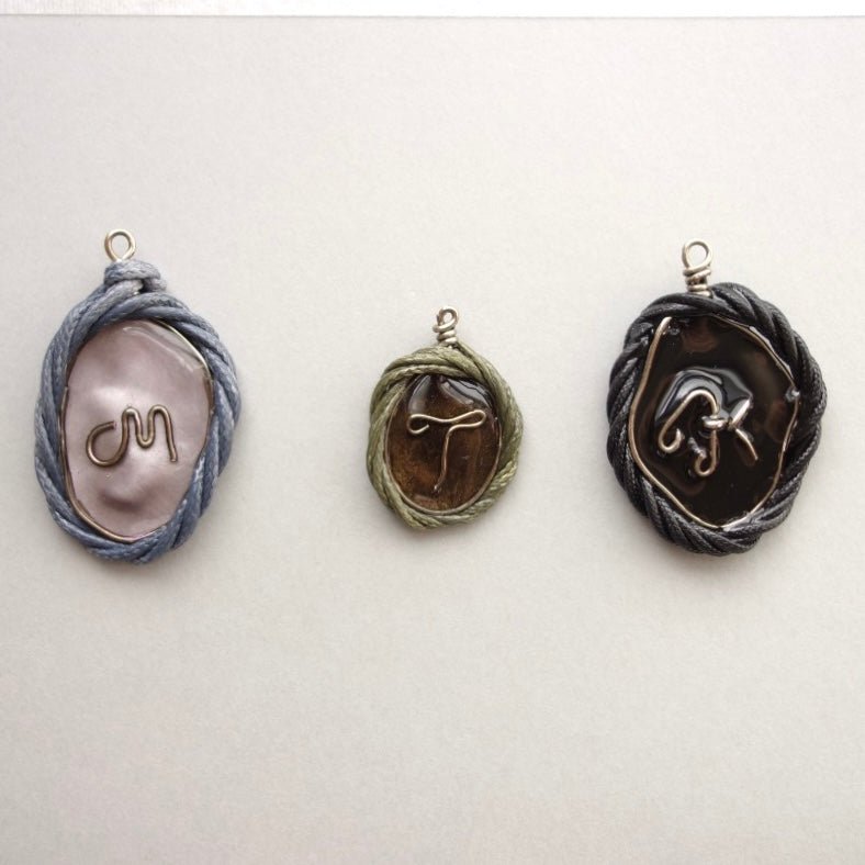 Spiral Woven Pendant - 5610 LUNATIC