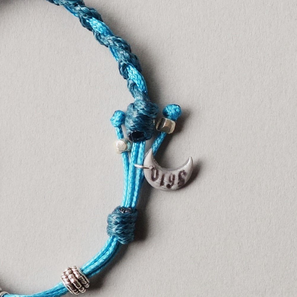 Teal Two Tone Baroque Pearl Bracelet - 5610 LUNATIC