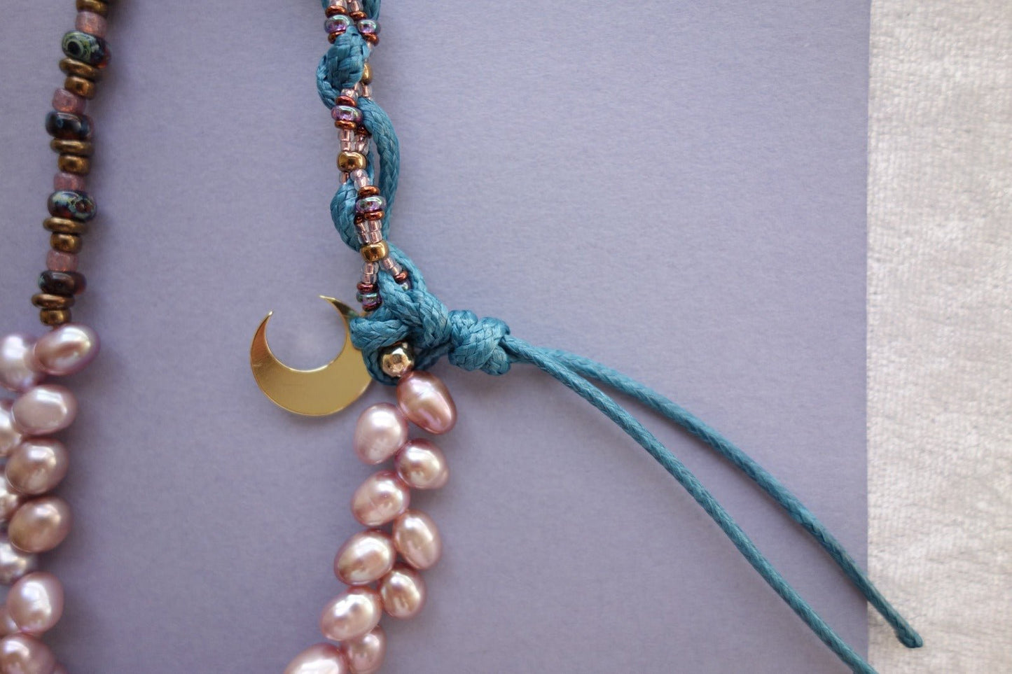 Twilight Splenden Purple Phone Strap - 5610 LUNATIC